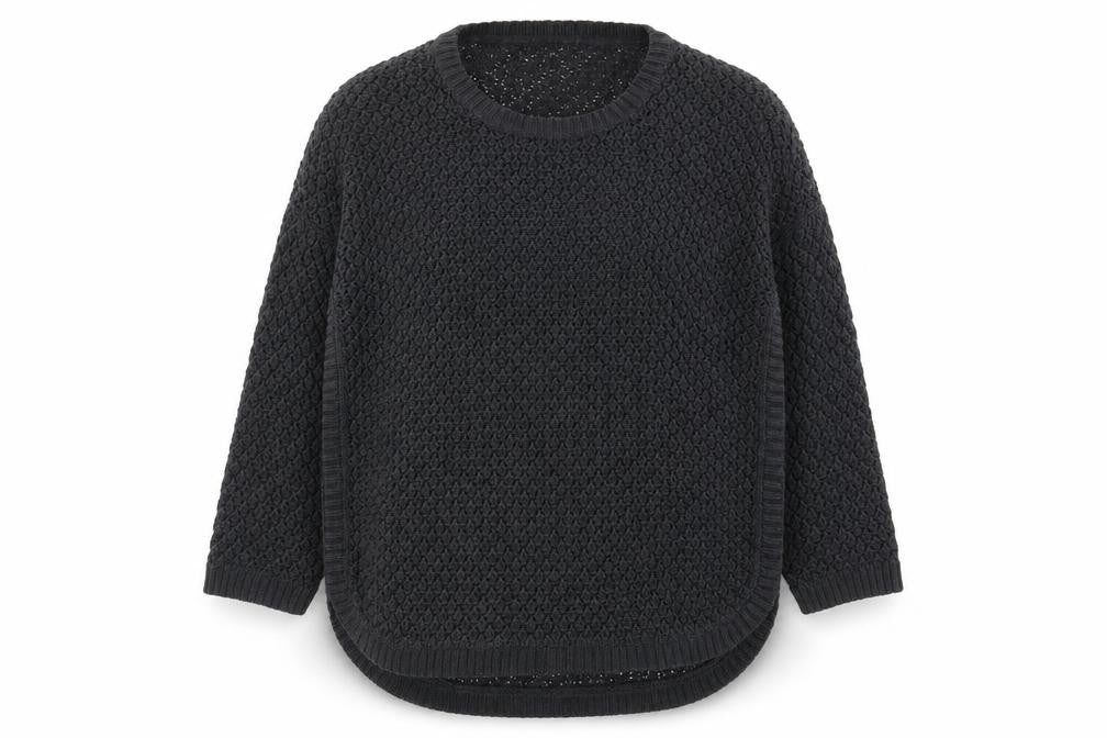 Womens UK Size 12 FatFace Black Pullover Jumper