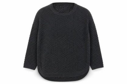 Womens UK Size 12 FatFace Black Pullover Jumper