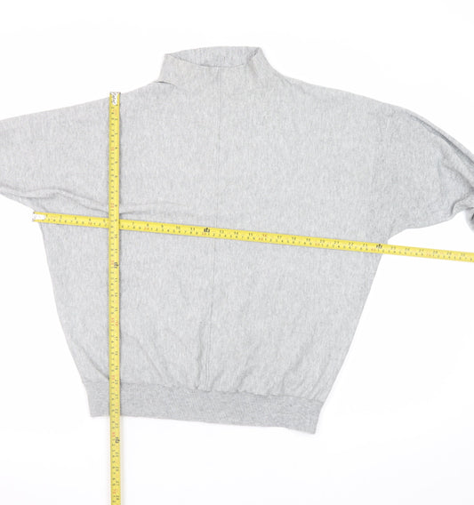 Womens UK Size S Gallery Grey Pullover Jumper