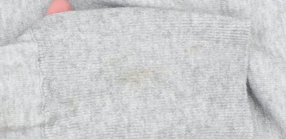 Womens UK Size S Gallery Grey Pullover Jumper