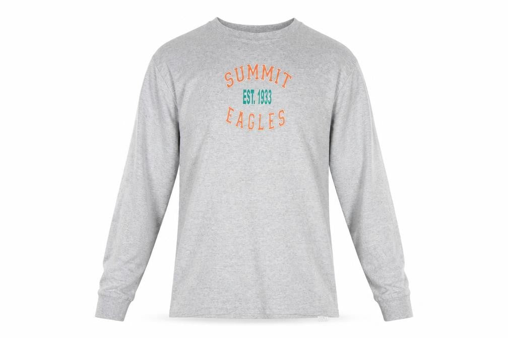 Champion Men's Grey Summit Eagles Long Sleeve Casual Top M