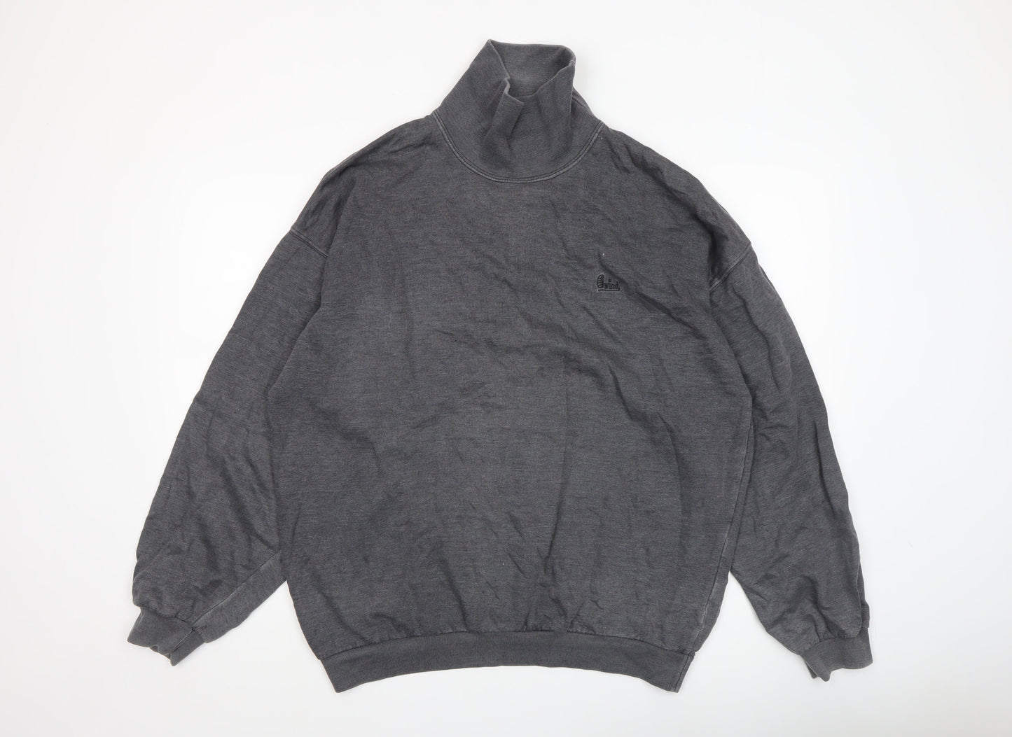 Mens UK Size XL Wind Sportswear Grey Pullover Sweatshirt