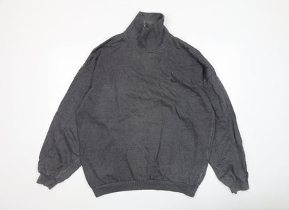 Mens UK Size XL Wind Sportswear Grey Pullover Sweatshirt