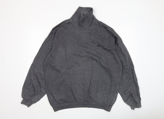Mens UK Size XL Wind Sportswear Grey Pullover Sweatshirt