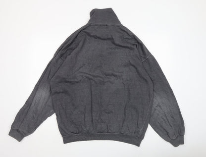 Mens UK Size XL Wind Sportswear Grey Pullover Sweatshirt