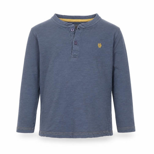 Boys UK Size 5-6 Years FatFace Blue Basic T-Shirt