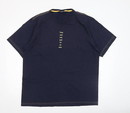Mens UK Size XL Nautica Blue  T-Shirt