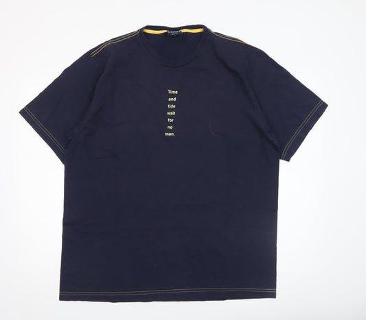 Mens UK Size XL Nautica Blue  T-Shirt