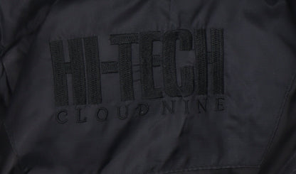 Mens UK Size S Hi-Tech Cloud Nine Black Quilted Coat
