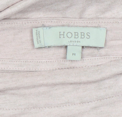Womens UK Size M Hobbs Pink Basic T-Shirt