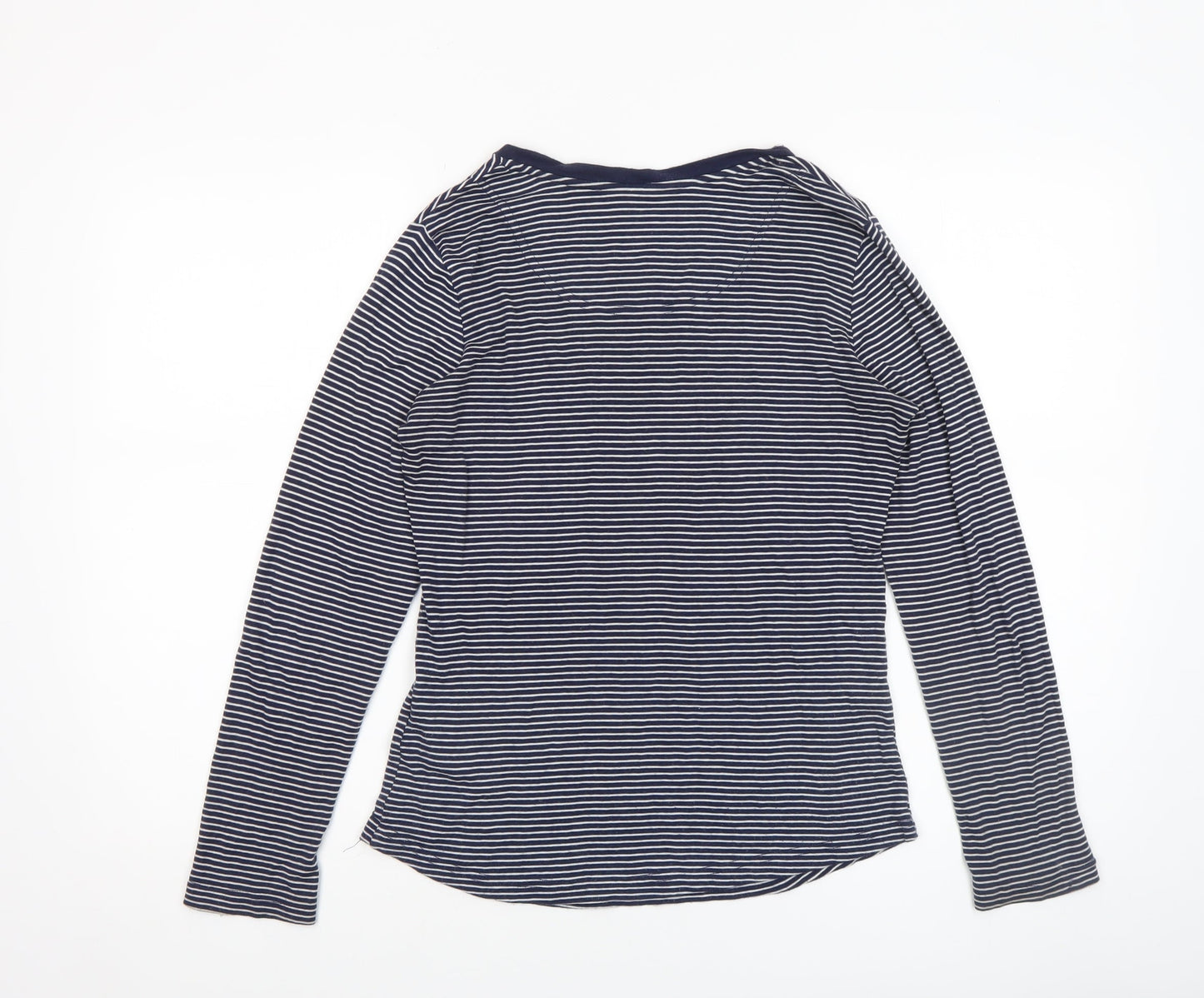 Womens UK Size 10 Joules Blue Basic T-Shirt