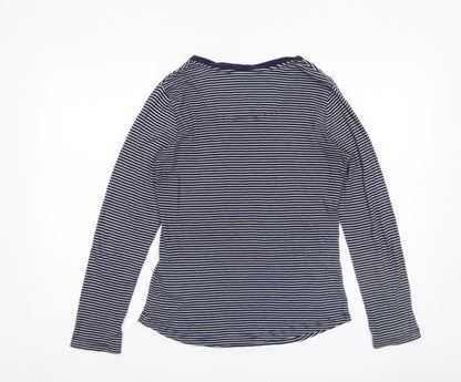 Womens UK Size 10 Joules Blue Basic T-Shirt