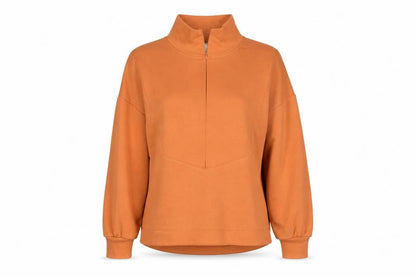 Womens UK Size XS Gallery Orange Pullover Sweatshirt