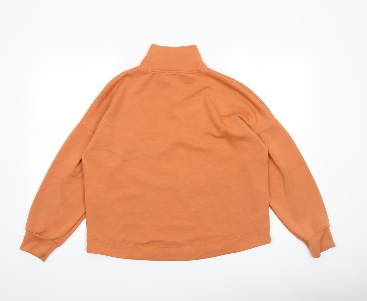 Womens UK Size XS Gallery Orange Pullover Sweatshirt
