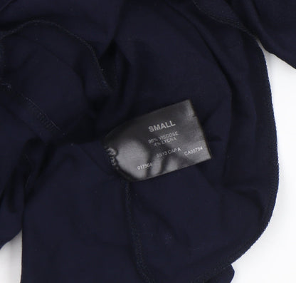 Womens UK Size S Windsmoor Blue Wrap Blouse