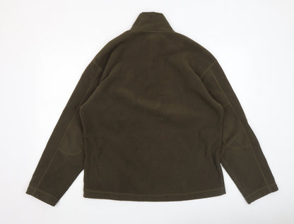 Mens UK Size XL Calvin Klein Jeans Brown Pullover Sweatshirt