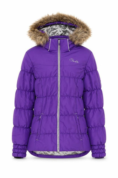 Girls UK Size 16 Years Dare 2B Purple Puffer Jacket