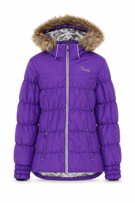 Girls UK Size 16 Years Dare 2B Purple Puffer Jacket