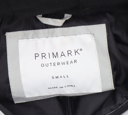 Mens UK Size S Primark Grey Parka Coat