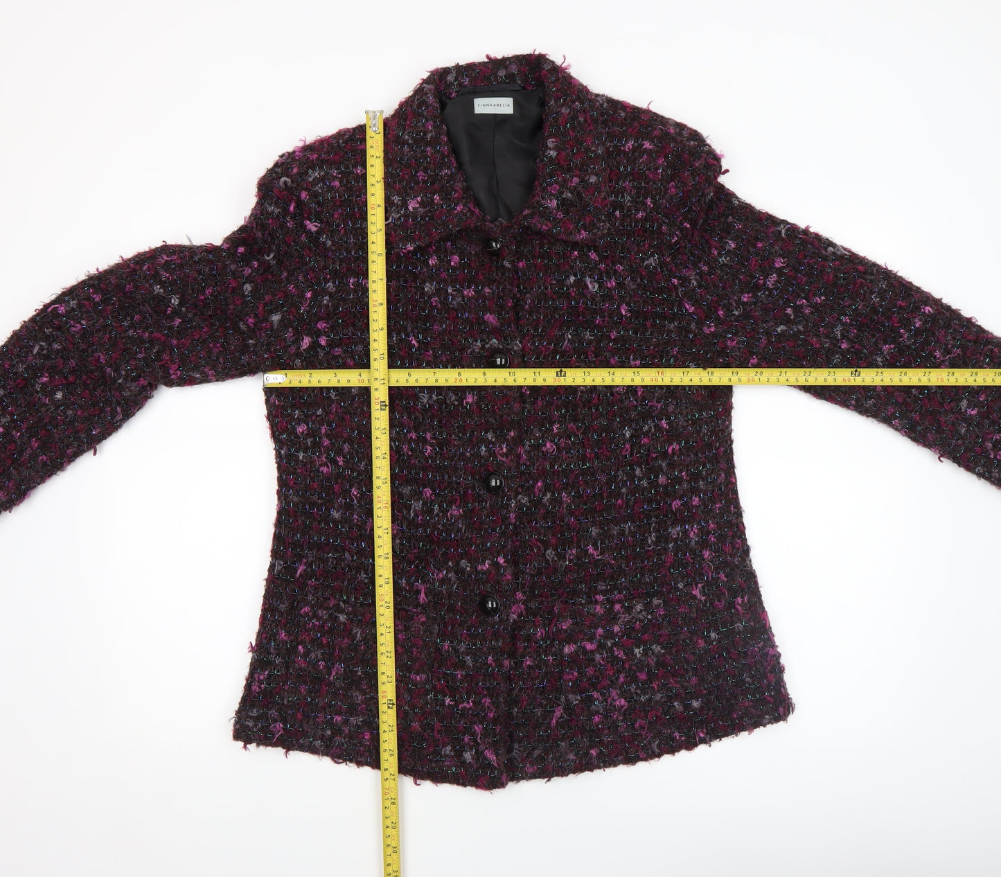 Womens UK Size 14 Finnkarelia Multicoloured Blazer