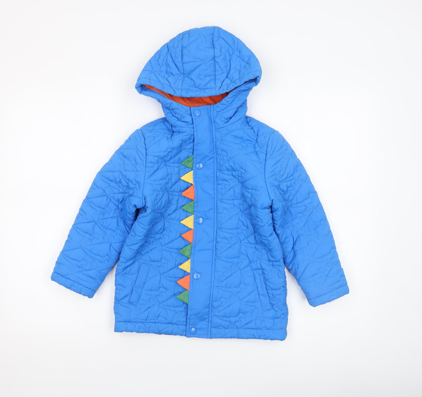 Boys UK Size 5-6 Years Mothercare Blue Puffer Jacket