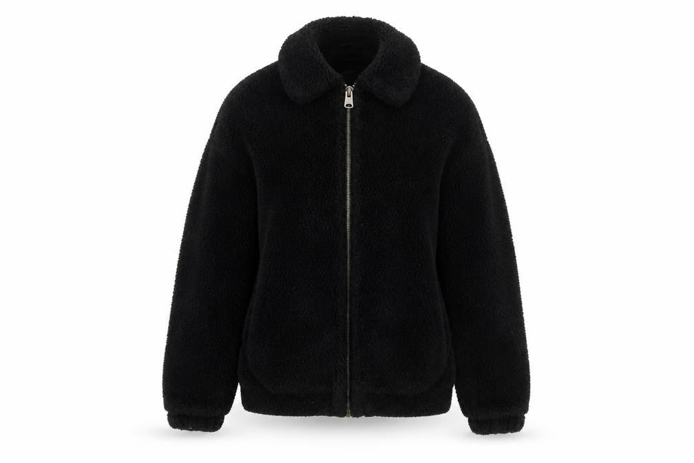 Womens UK Size XS Urban Outfitters Black Bomber Jacket