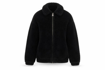 Womens UK Size XS Urban Outfitters Black Bomber Jacket