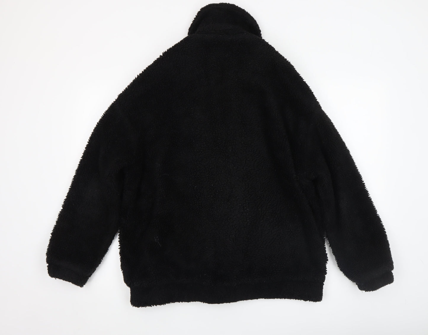 Womens UK Size XS Urban Outfitters Black Bomber Jacket