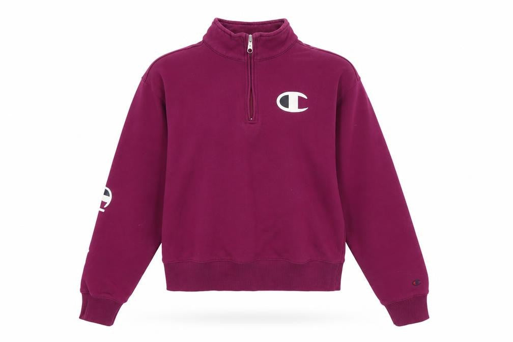 Womens UK Size S Champion Purple Pullover Sweatshirt