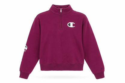 Womens UK Size S Champion Purple Pullover Sweatshirt