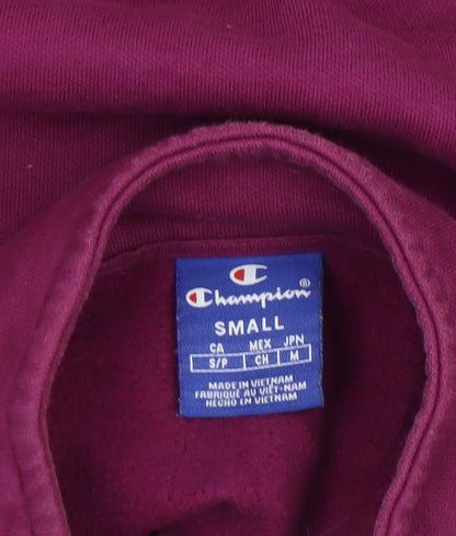 Womens UK Size S Champion Purple Pullover Sweatshirt