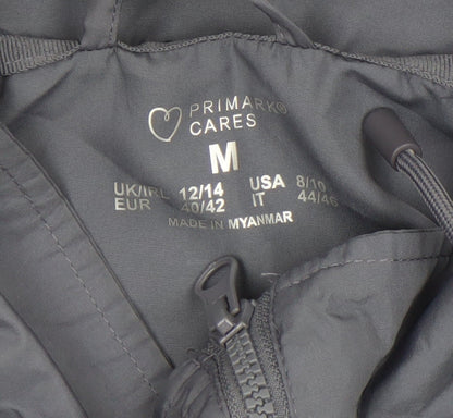 Womens UK Size 12 Primark Grey Anorak Coat