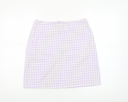 Womens UK Size S Noisy may Straight & Pencil Tweed Skirt
