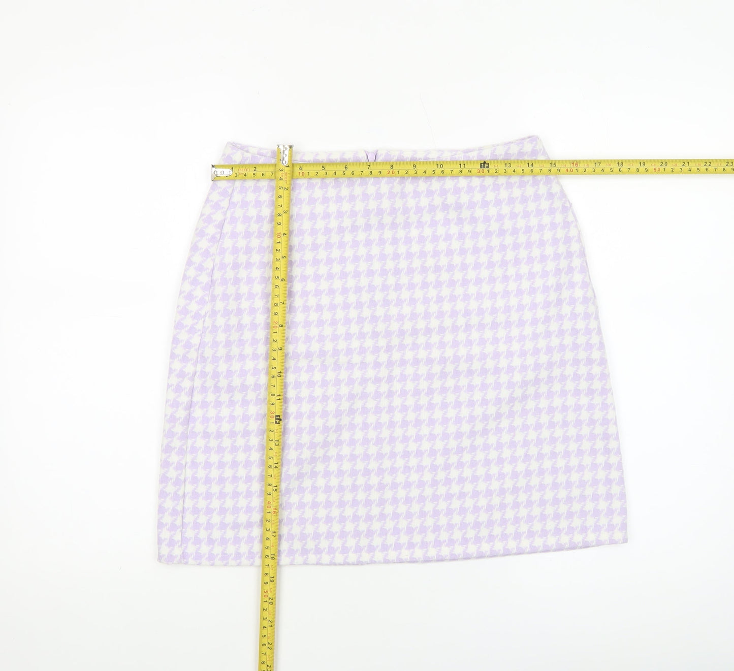 Womens UK Size S Noisy may Straight & Pencil Tweed Skirt