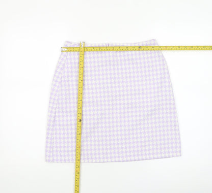 Womens UK Size S Noisy may Straight & Pencil Tweed Skirt