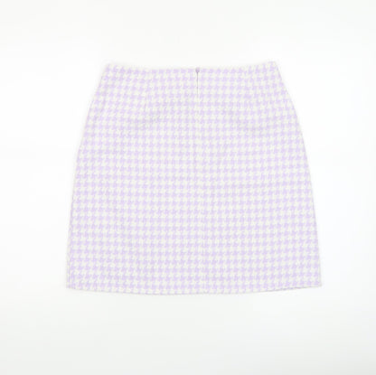Womens UK Size S Noisy may Straight & Pencil Tweed Skirt
