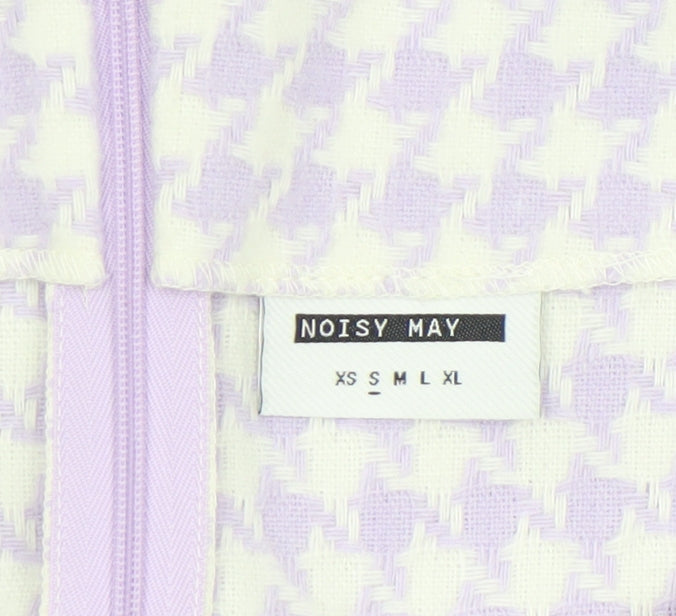 Womens UK Size S Noisy may Straight & Pencil Tweed Skirt