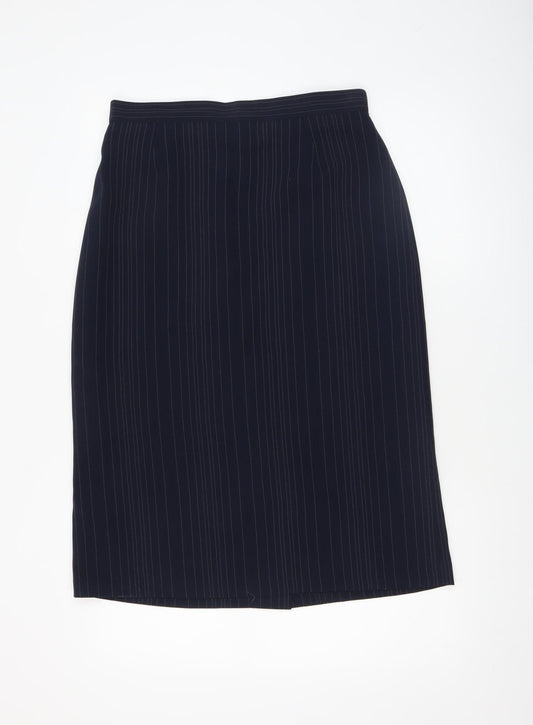 Womens UK Size 12 Tod Barry Straight & Pencil Twill Skirt