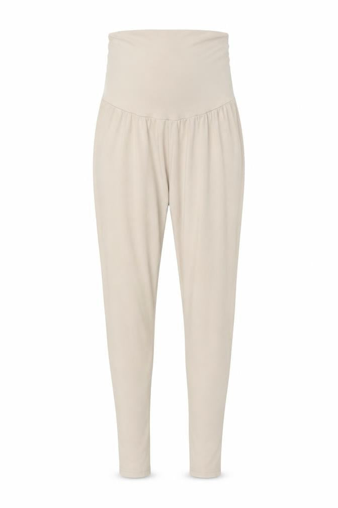 Womens UK Size 8 PRETTYLITTLETHING Slim Fit Leggings Beige Trousers