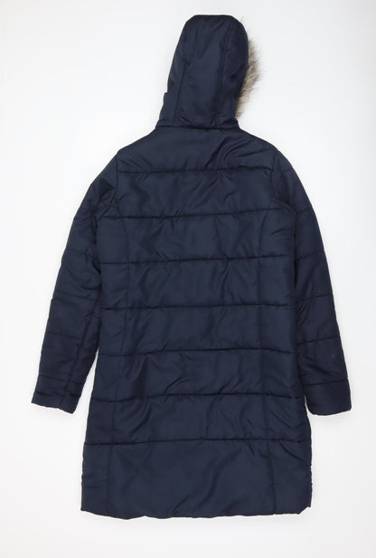 Womens UK Size 12 Regatta Blue Puffer Jacket
