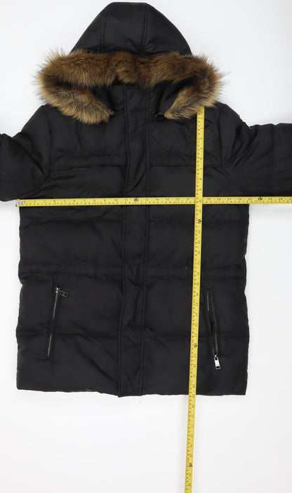Mens UK Size M Marc New York Andrew Marc Black Puffer Jacket