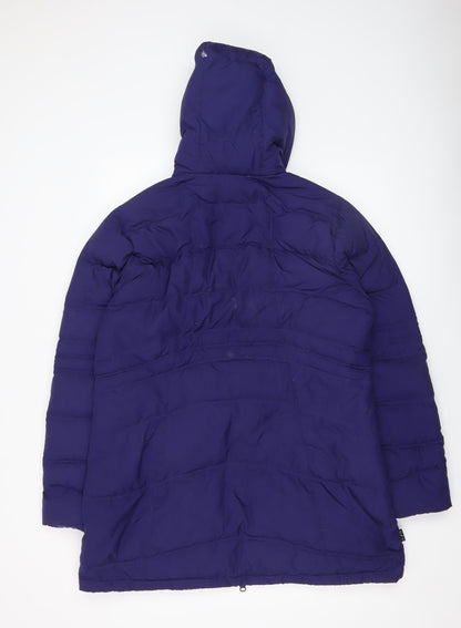 Womens UK Size XL Merrell Purple Puffer Jacket