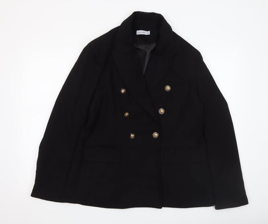 Womens UK Size 16 Gallery Regular Black Blazer