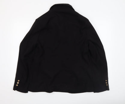Womens UK Size 16 Gallery Regular Black Blazer