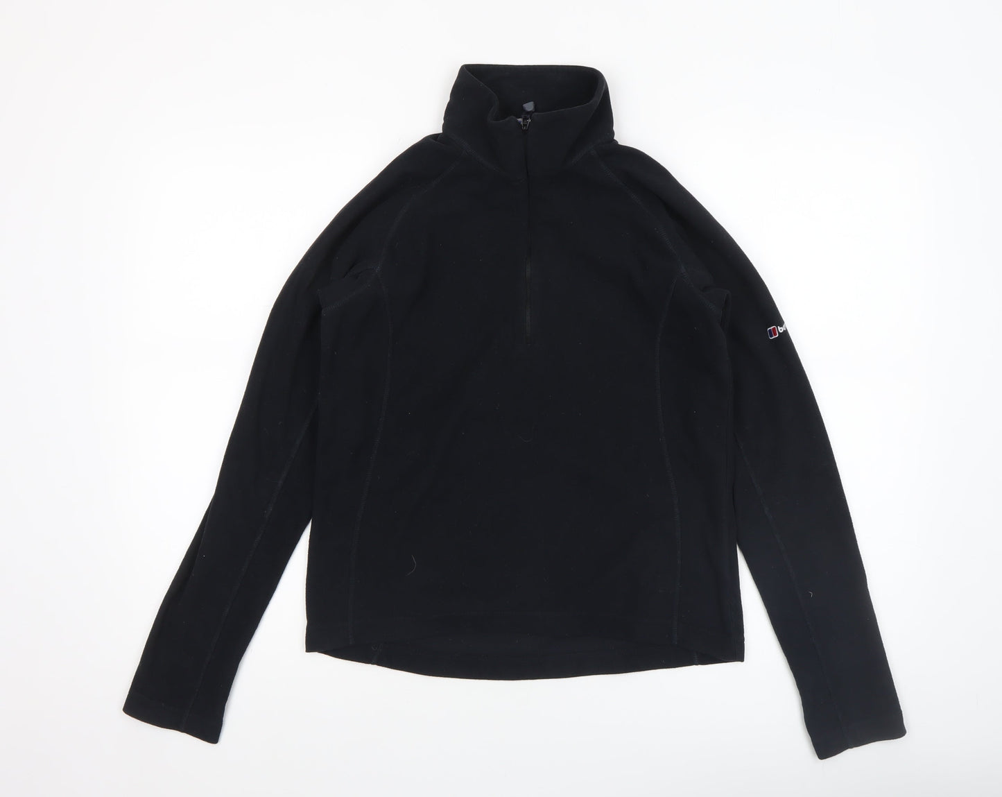 Womens UK Size 10 Berghaus Black Pullover Sweatshirt