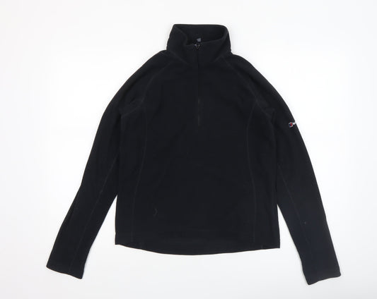 Womens UK Size 10 Berghaus Black Pullover Sweatshirt