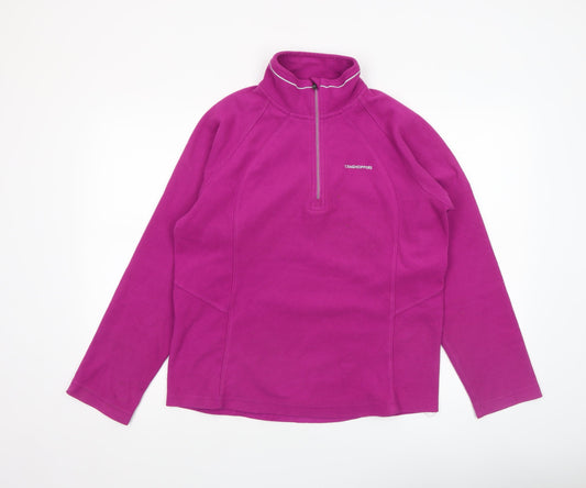 Womens UK Size 12 Craghoppers Pink Pullover Sweatshirt