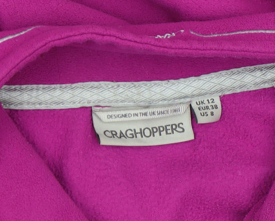 Womens UK Size 12 Craghoppers Pink Pullover Sweatshirt