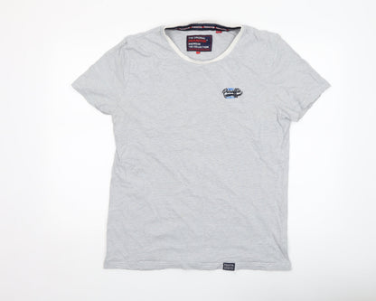 Mens UK Size XL Paraffin Grey  T-Shirt