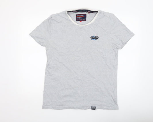 Mens UK Size XL Paraffin Grey  T-Shirt